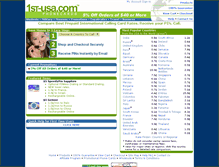 Tablet Screenshot of 1st-usa.com